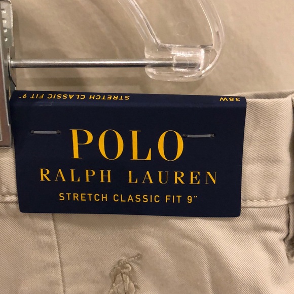 NWT Men’s Polo Ralph Lauren Khaki Shorts - Picture 3 of 4